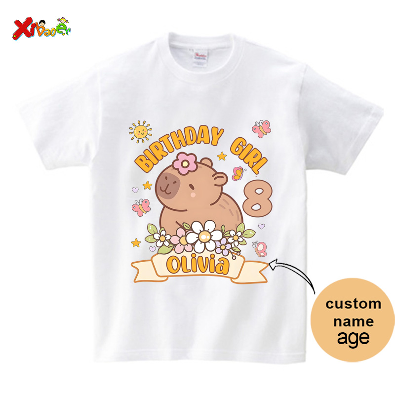 Custom Capybara Birthday Girl  – Summer Clothing Europe recenzja i cena
