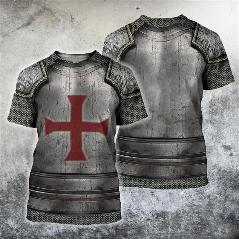 Templar Knight Graphic Vintage – Summer Knights Clothing recenzja i cena