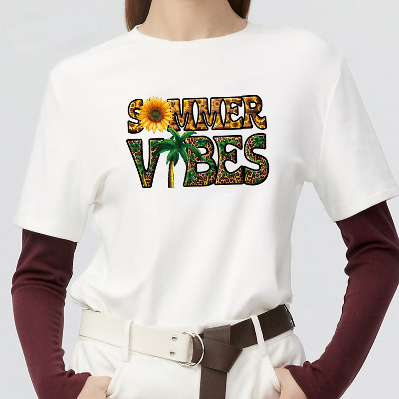 Summer Vibes Iron On Patches H – Summer Clothing Vibes recenzja i cena