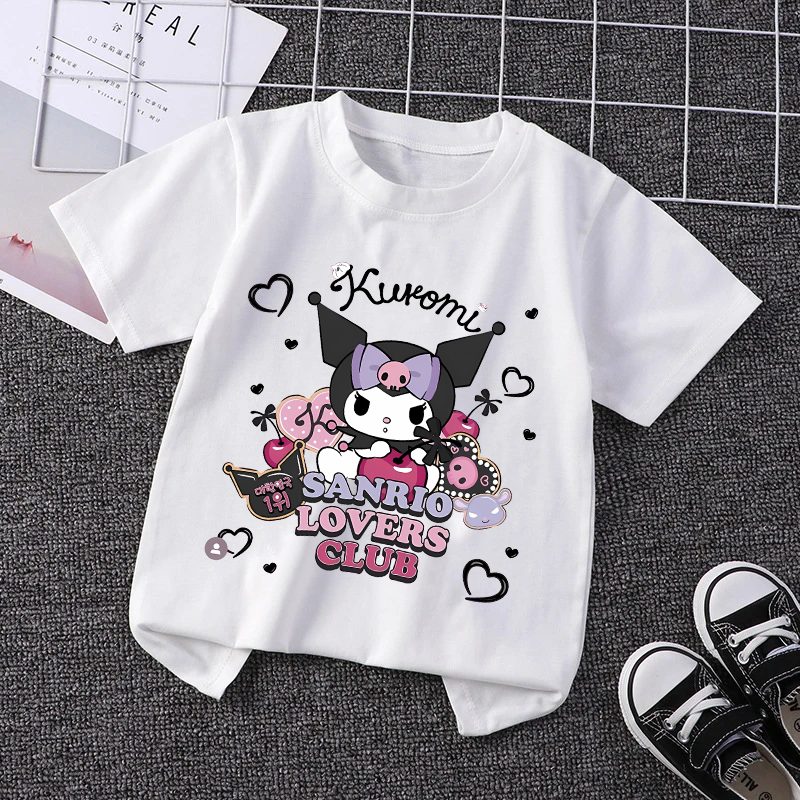 Kuromi Girls Clothing Cute Gir – Summer Clothing Gifts recenzja i cena