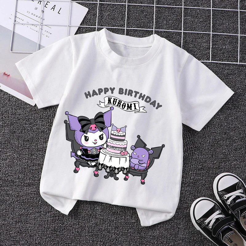 Kuromi Girls Clothing Cute Gir – Summer Clothing Gifts recenzja i cena