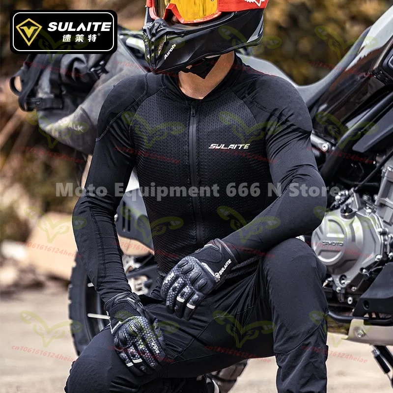 Sulaite Men Motorcycle Jacket  – Summer Clothing Motorcycle recenzja i cena