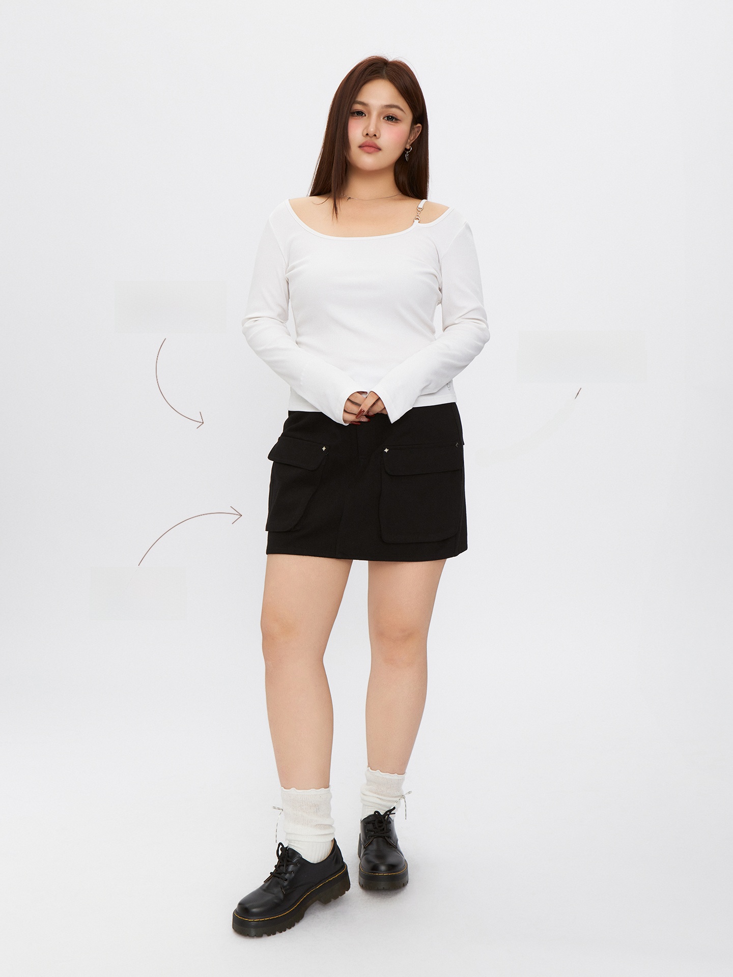 High Waist A-Line Half Skirt w – Summer Line Clothing Brand recenzja i cena