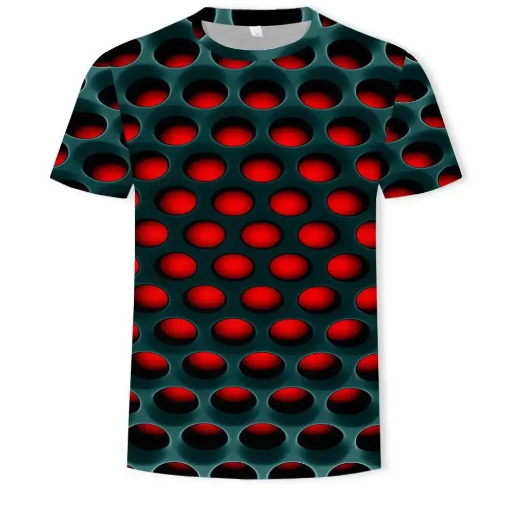 Men's 3D printed T-shirt, over – Summer Clothing Affordable recenzja i cena