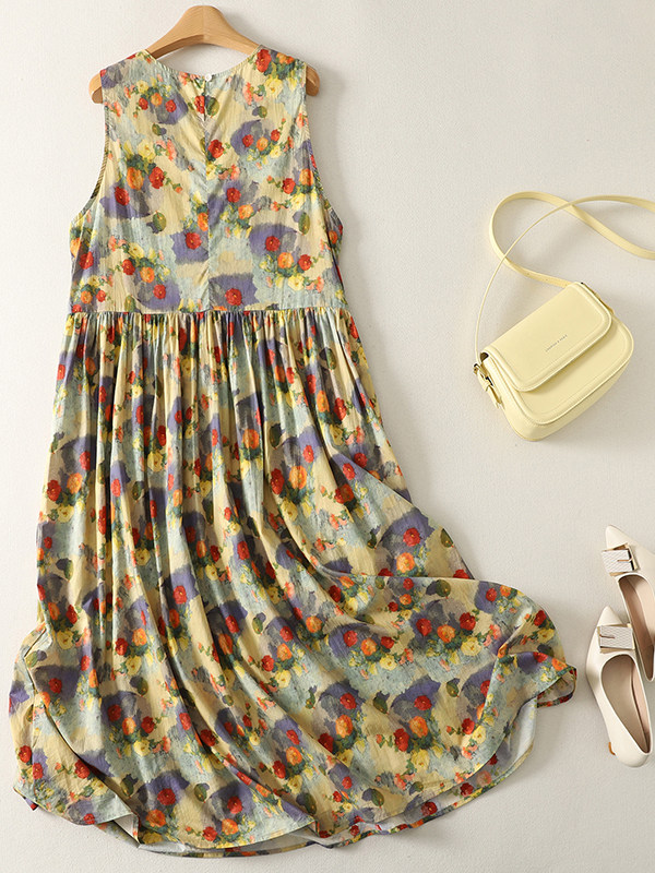 Summer Loose Floral Print Maxi – Summer Clothing Vibes recenzja i cena