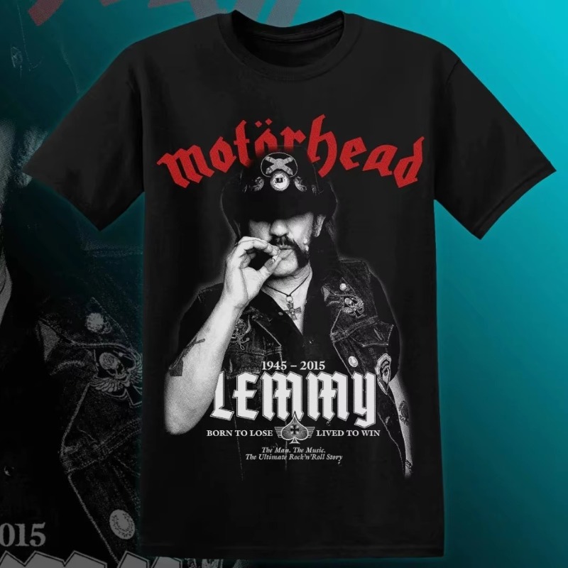 MOTÖRHEAD LEMMY T-Shirt Men Wo – Summer Clothing Brands For Women recenzja i cena