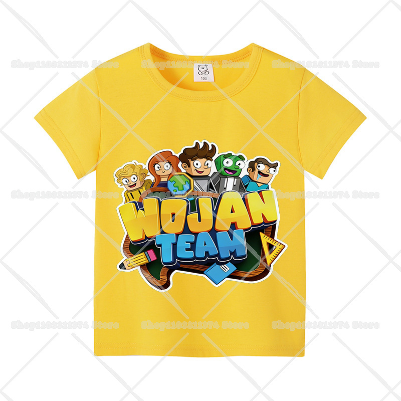 Wojans Team T-shirt Anime Roun – Summer Clothing Gifts recenzja i cena