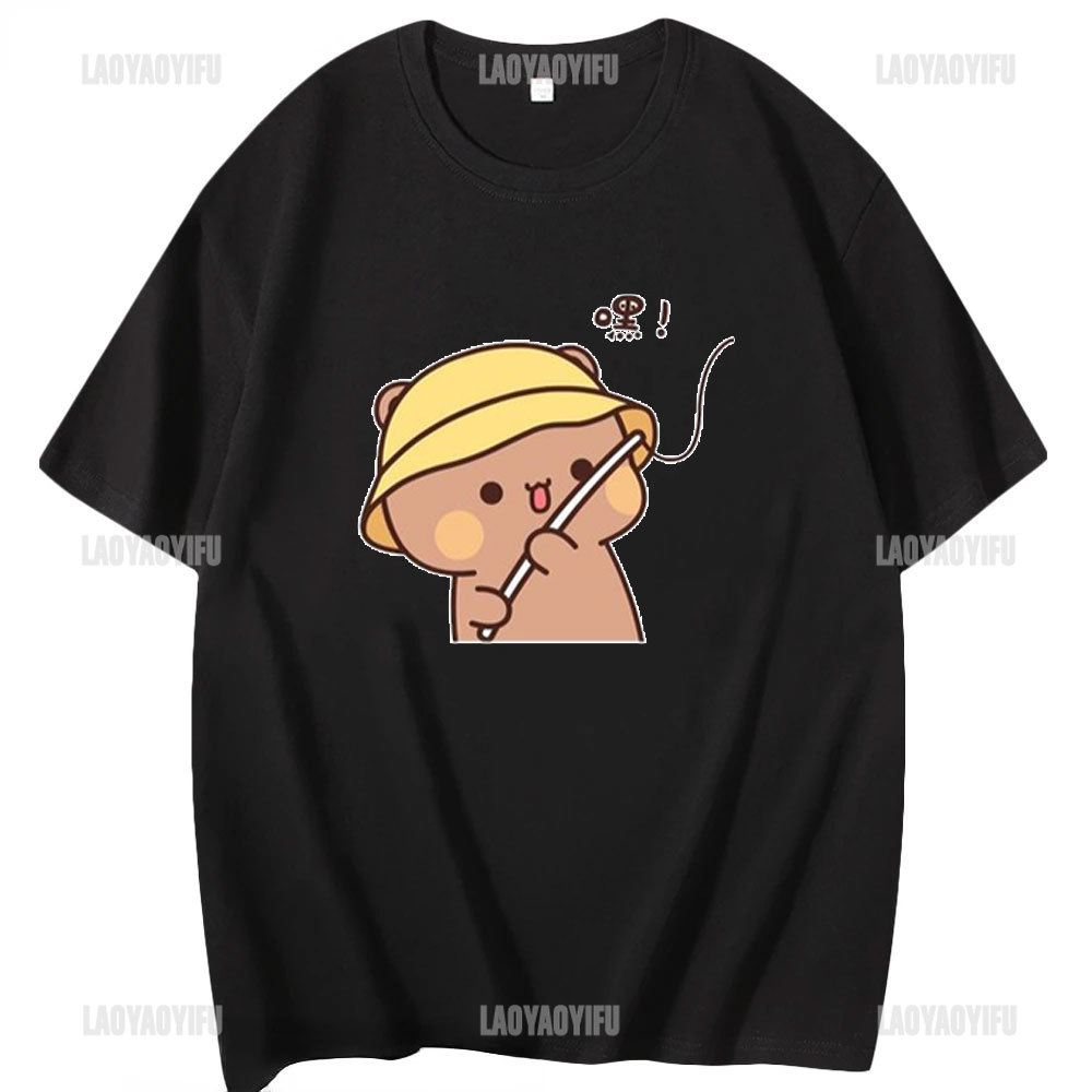 Kawaii Bubu Dudu Tshirt for Gi – Summer Clothing For 70 Year Old Woman recenzja i cena
