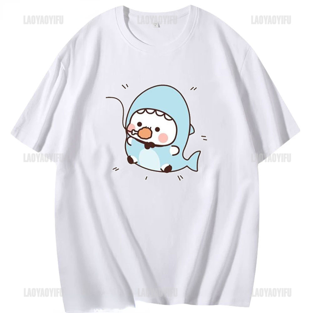 Kawaii Bubu Dudu Tshirt for Gi – Summer Clothing For 70 Year Old Woman recenzja i cena