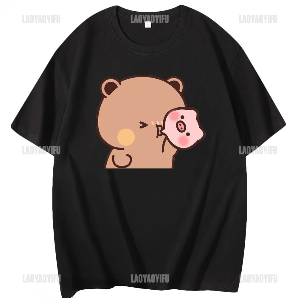 Kawaii Bubu Dudu Tshirt for Gi – Summer Clothing For 70 Year Old Woman recenzja i cena