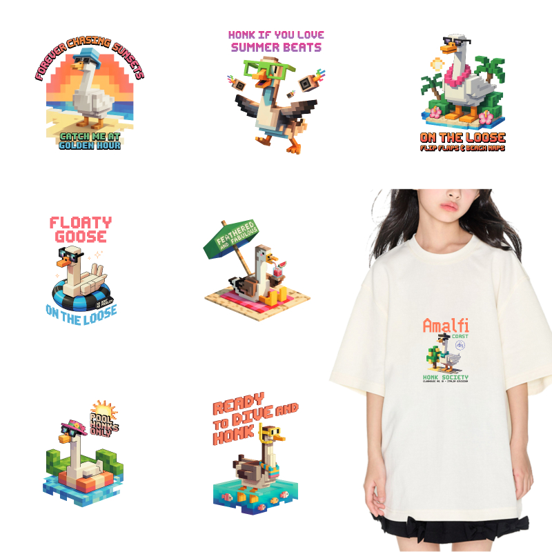 2PCS Amalfi Duck Summer Vibes  – Summer Clothing Vibes recenzja i cena