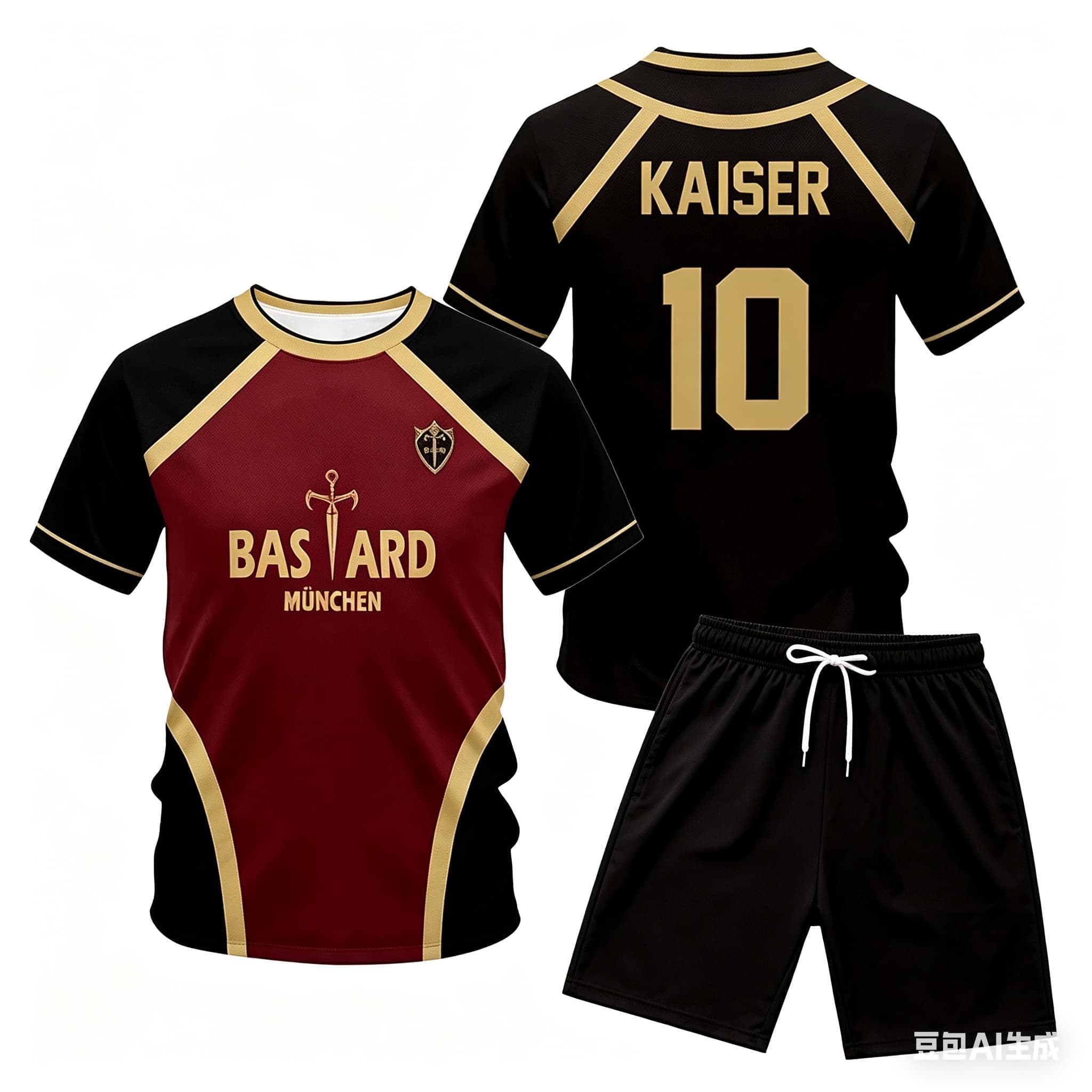 Anime Kaiser Jersey Set Japane – Summer Clothing Sets Men recenzja i cena