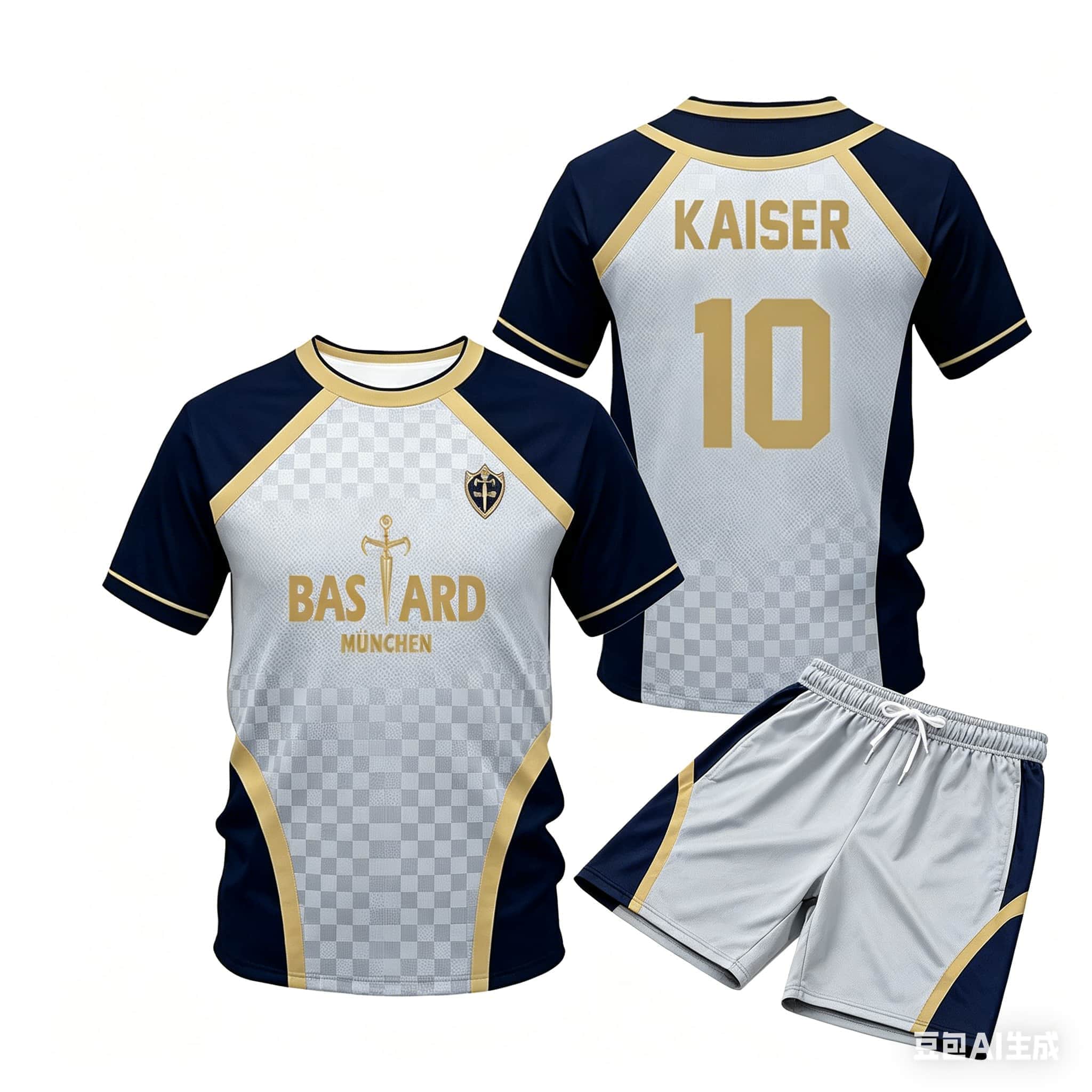 Anime Kaiser Jersey Set Japane – Summer Clothing Sets Men recenzja i cena