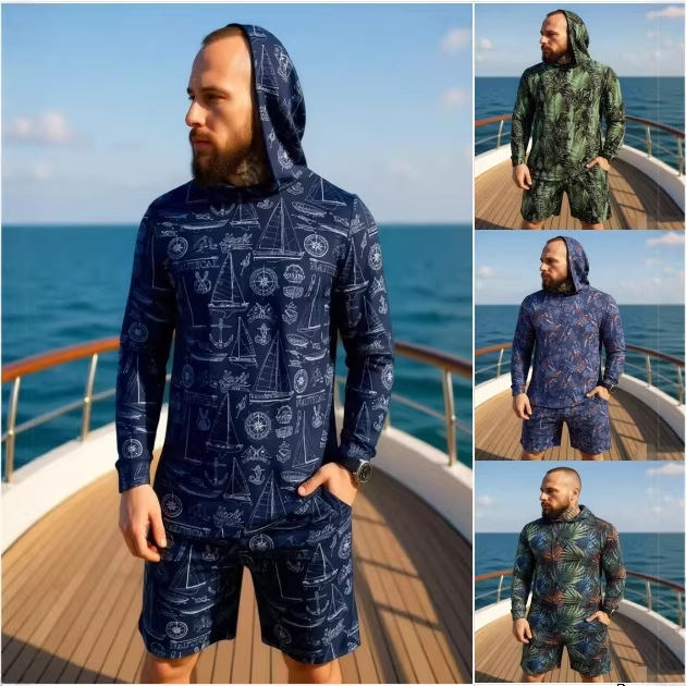 2026 New Camouflage Print Unis – Summer Clothing Sets Men recenzja i cena