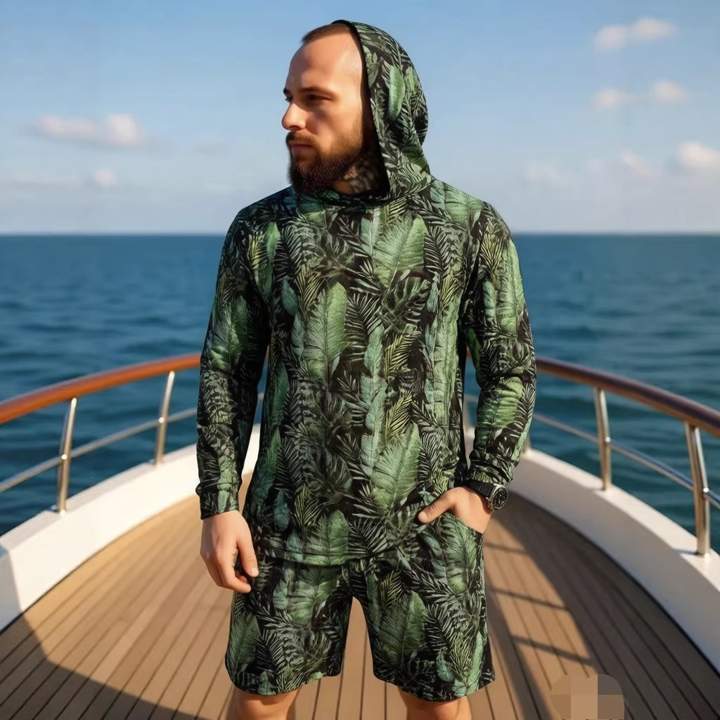 2026 New Camouflage Print Unis – Summer Clothing Sets Men recenzja i cena