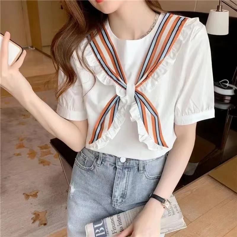 Top For Woman White Clothing K – Summer Youth Clothing recenzja i cena