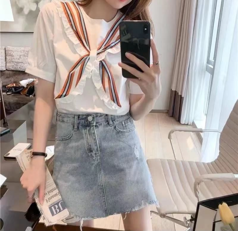 Top For Woman White Clothing K – Summer Youth Clothing recenzja i cena