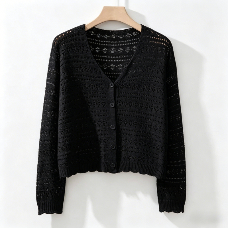 Summer Women Cardigan Button D – Rash Guard Long Sleeve recenzja i cena