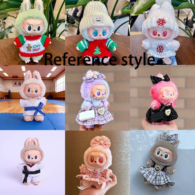 15 17cm For Labubu Doll Blind  – Summer Clothing Gifts recenzja i cena