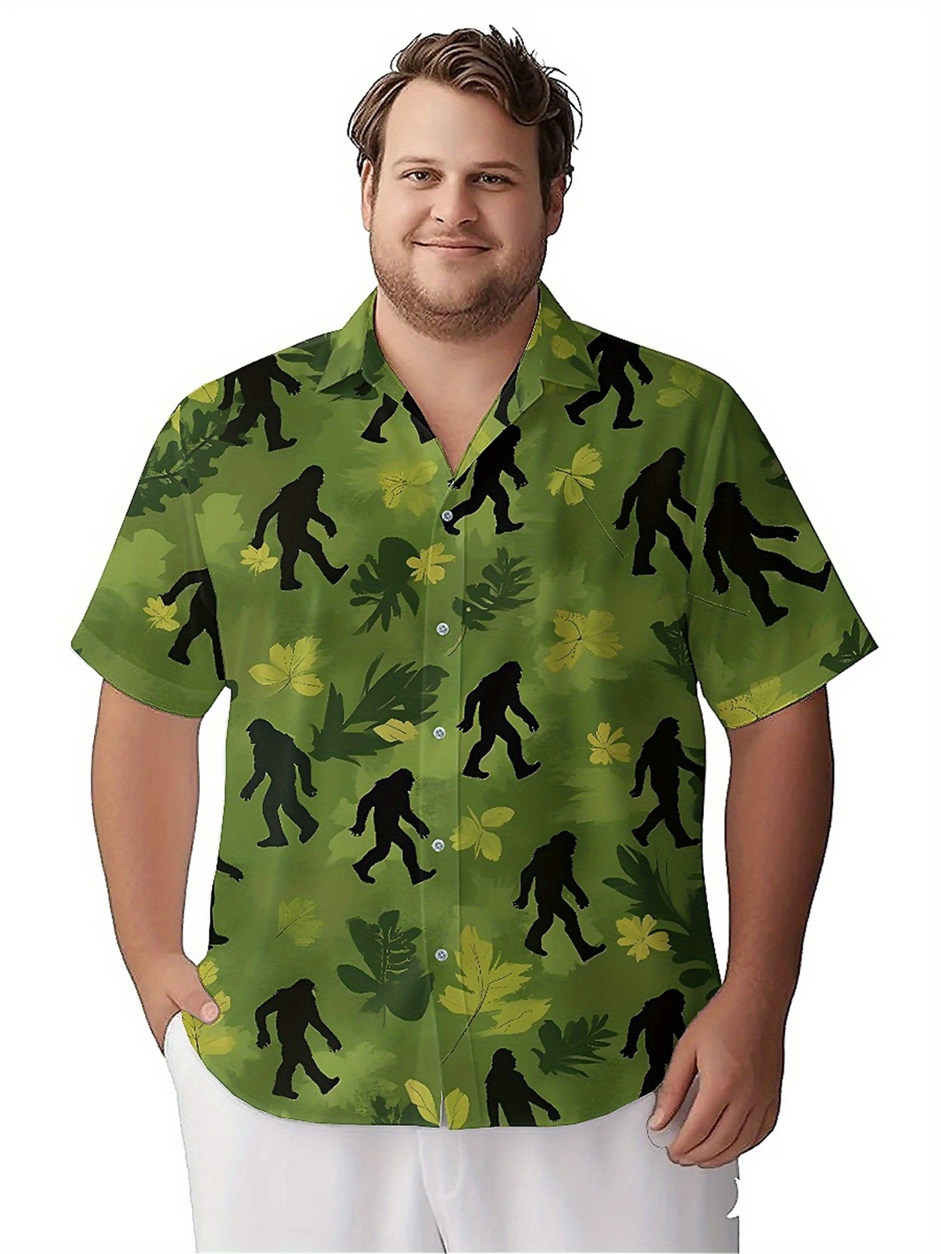 Men's Plus Size Hawaiian Shirt – Summer Youth Clothing recenzja i cena