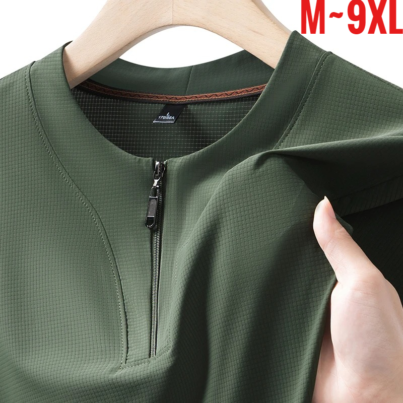 Big Size 9XL Men's Ice Silk He – Summer Clothing Types recenzja i cena