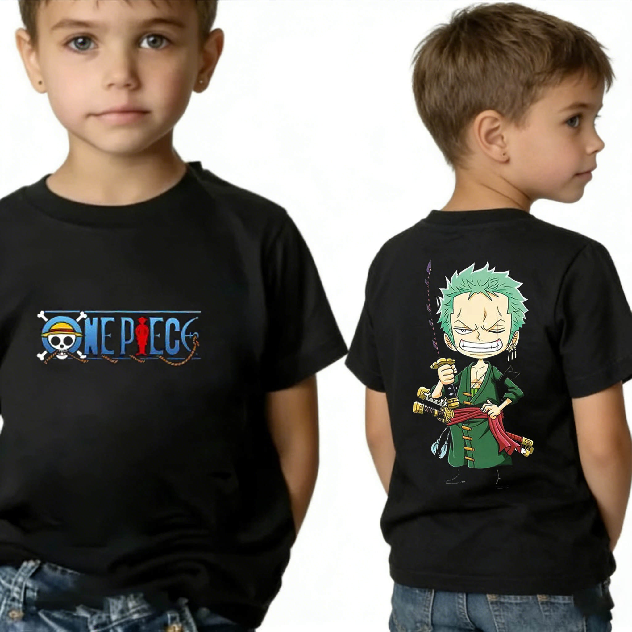 One Piece Boy's Girl's T Shirt – Summer Clothing Gifts recenzja i cena