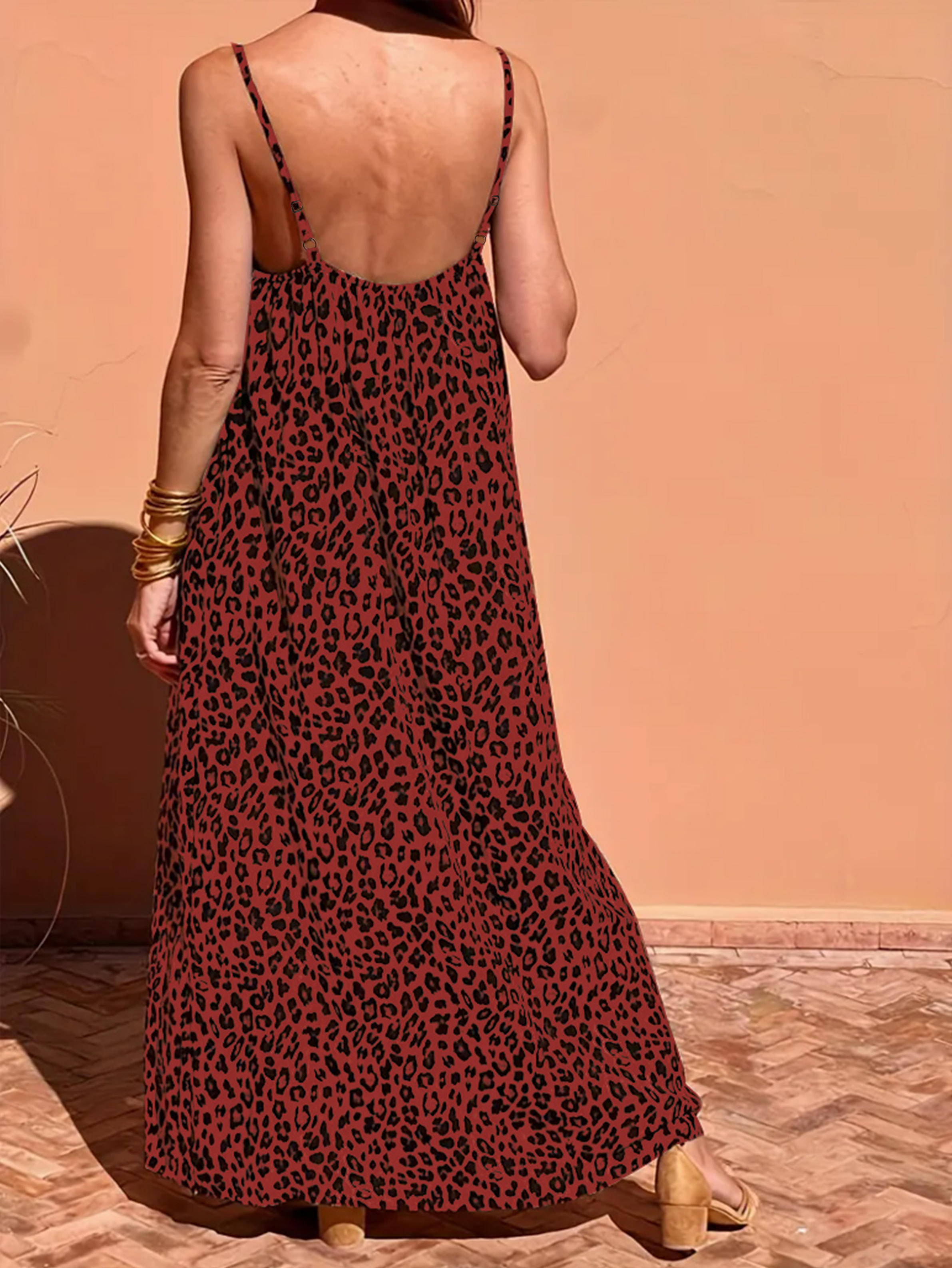 Leopard Print Tank Dress Women – Summer Clothing For 70 Year Old Woman recenzja i cena