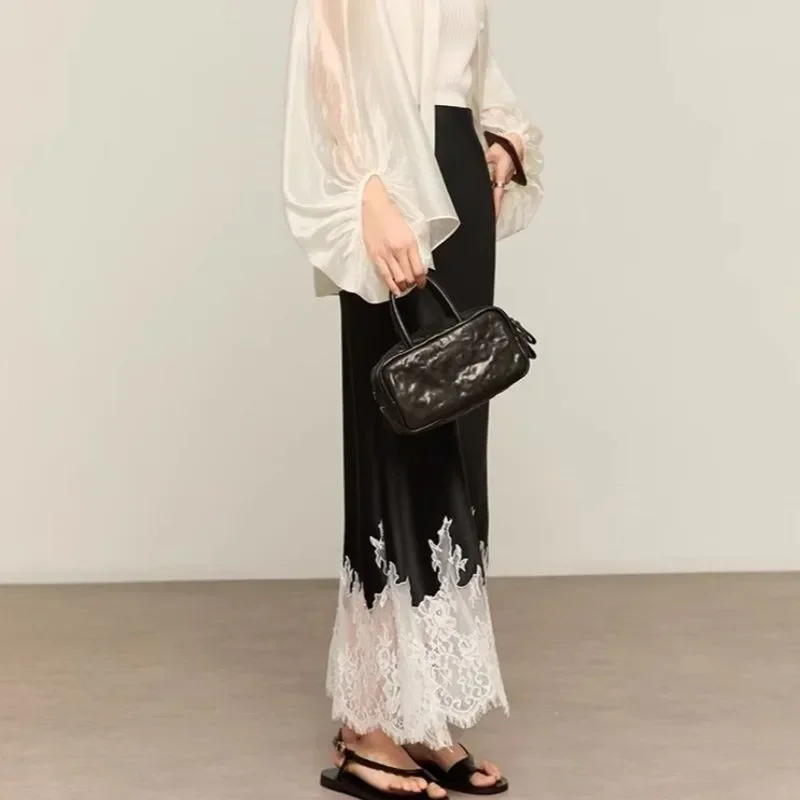 Fairy Lace-Trim Midi Skirt Hig – Summer Clothing Trends 2025 recenzja i cena
