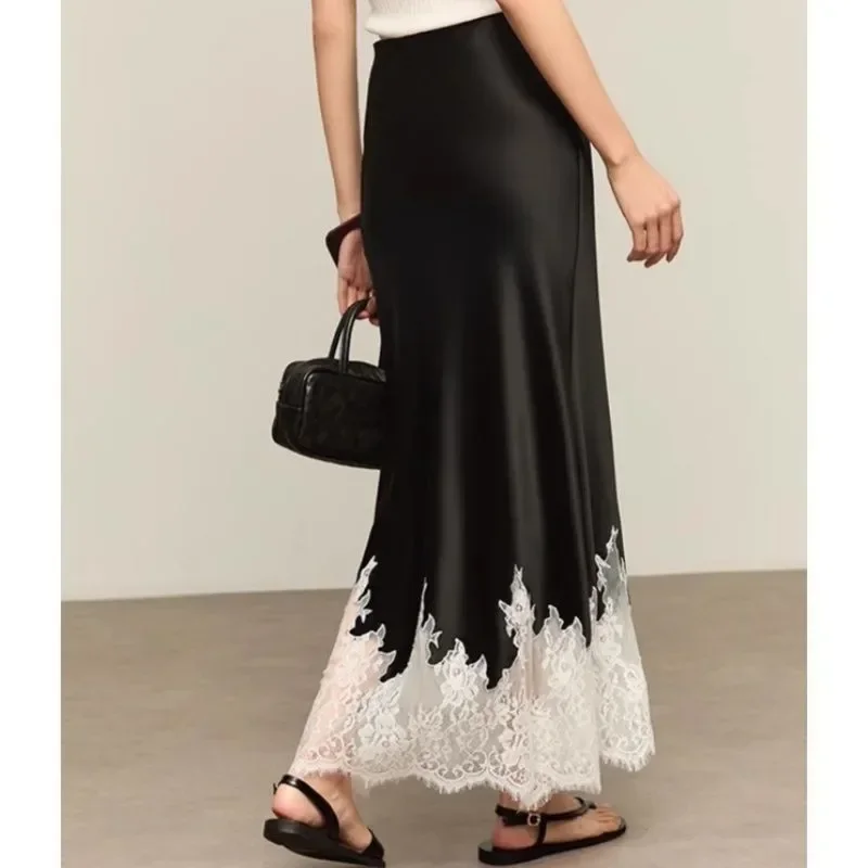 Fairy Lace-Trim Midi Skirt Hig – Summer Clothing Trends 2025 recenzja i cena