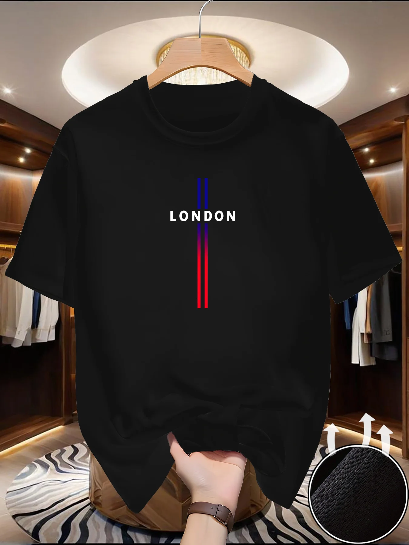 Men's SCross print T-shirt Sum – Summer Clothing Europe recenzja i cena
