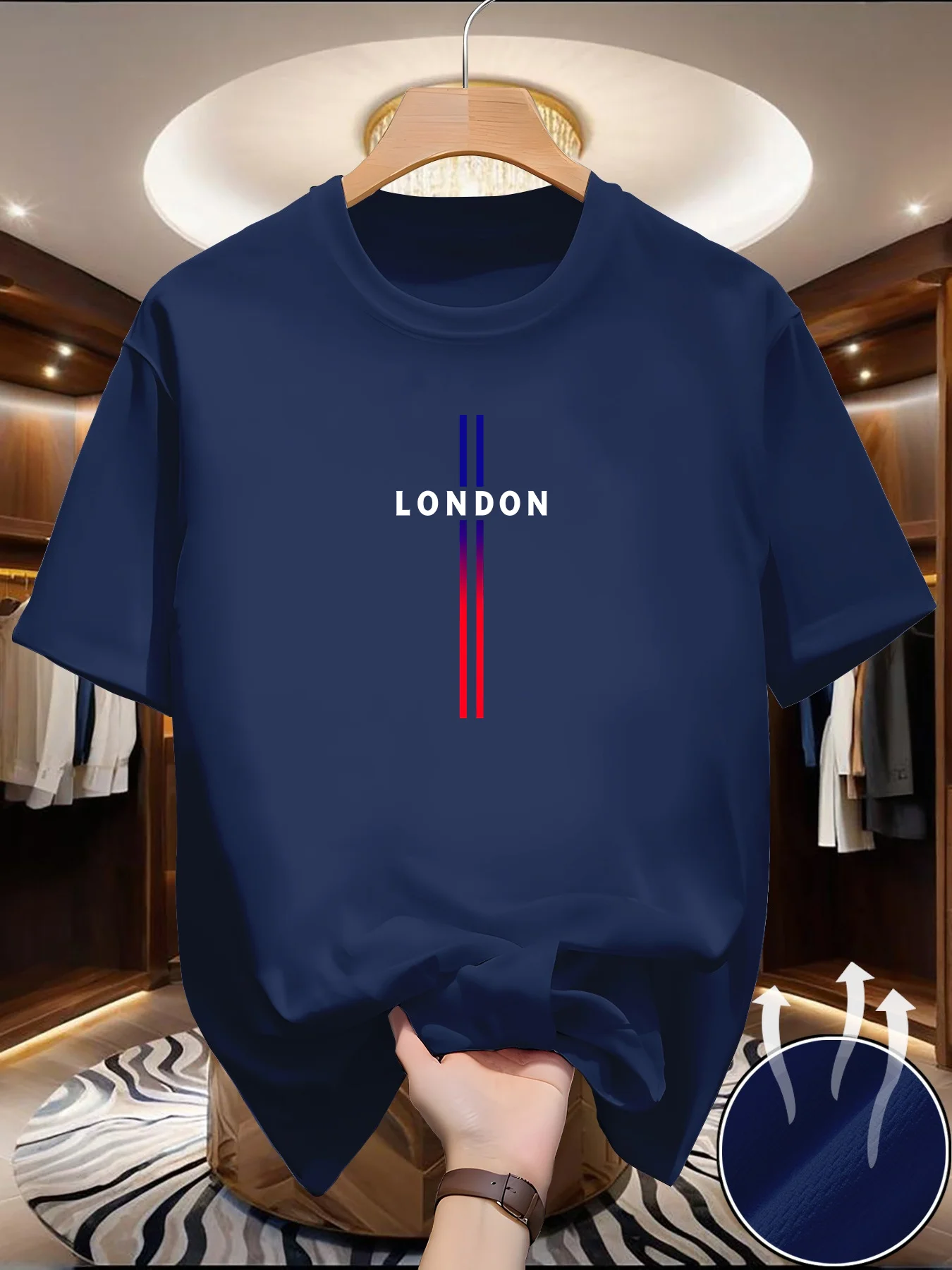 Men's SCross print T-shirt Sum – Summer Clothing Europe recenzja i cena