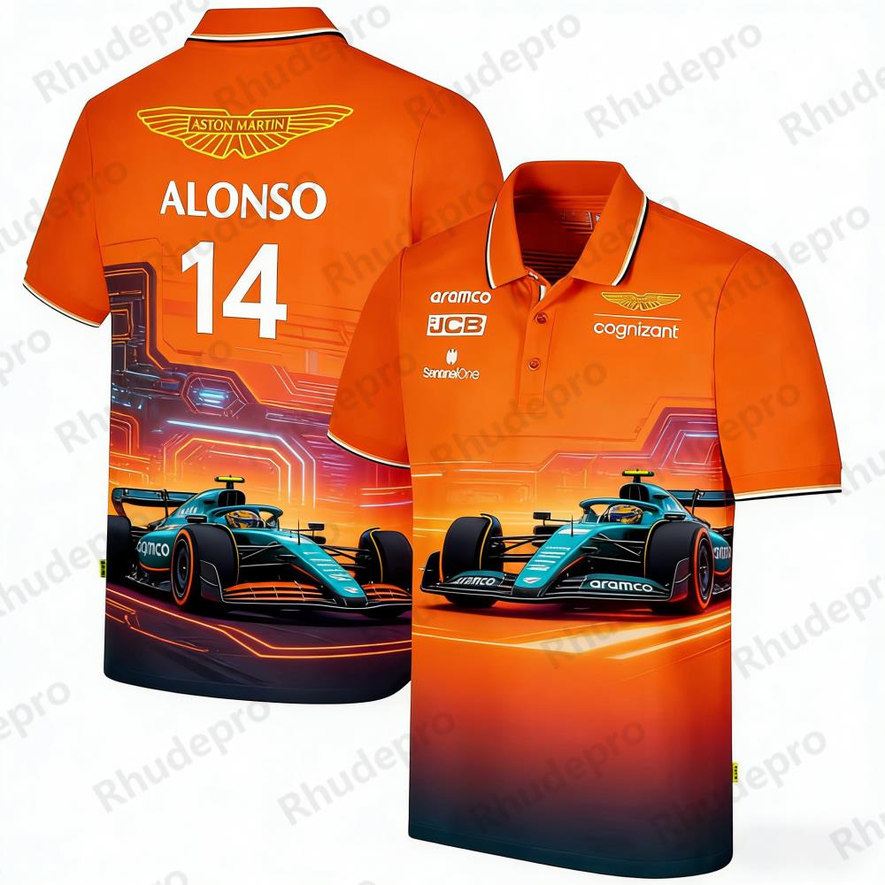 Aston Martin Polo Shirt Outdoo – Summer Clothing Motorcycle recenzja i cena