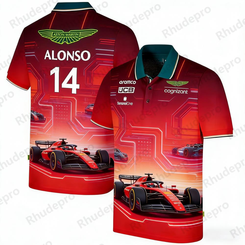 Aston Martin Polo Shirt Outdoo – Summer Clothing Motorcycle recenzja i cena