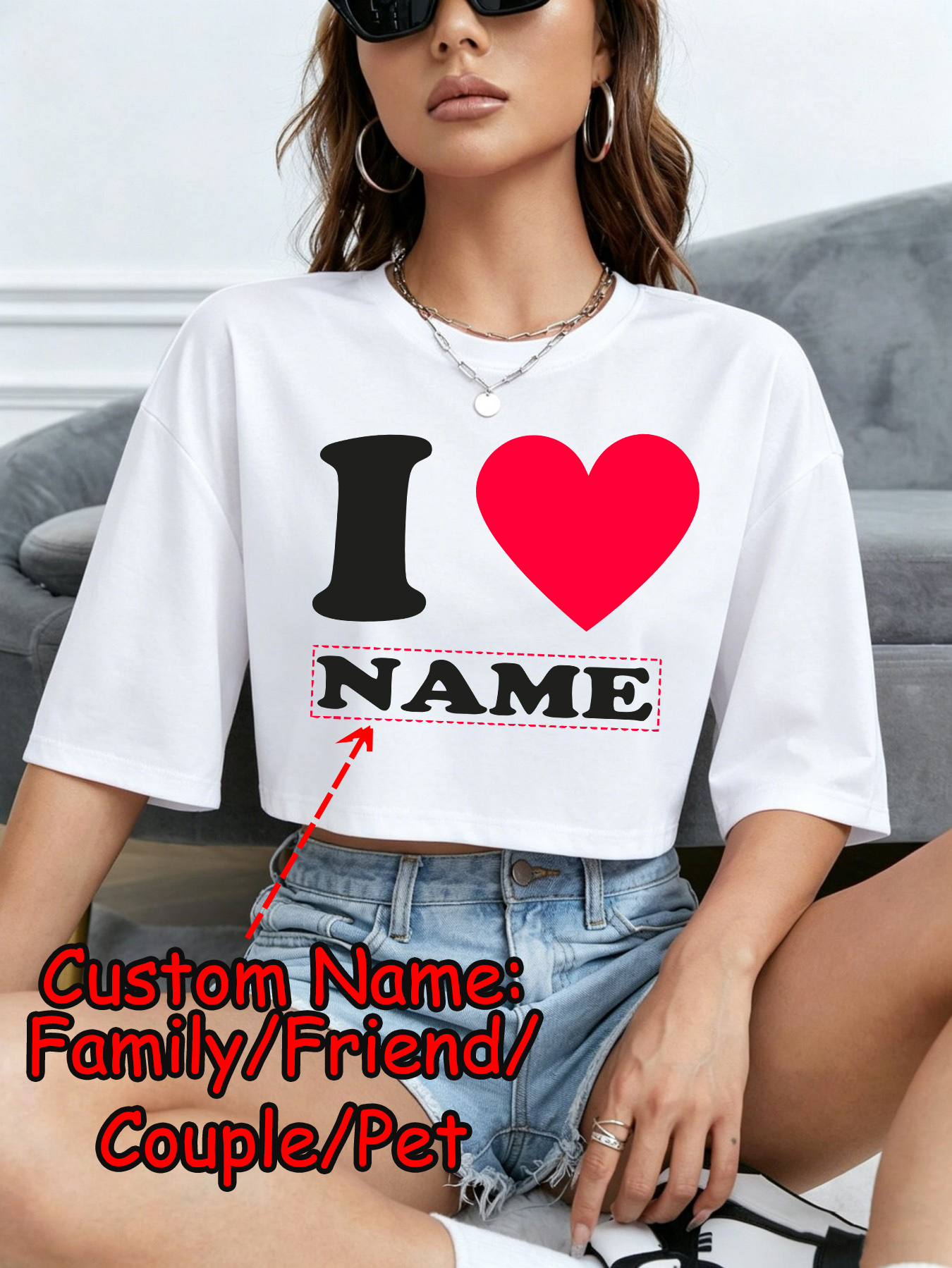 DIY Custom Name Couple Summer  – Summer Clothing Juniors recenzja i cena