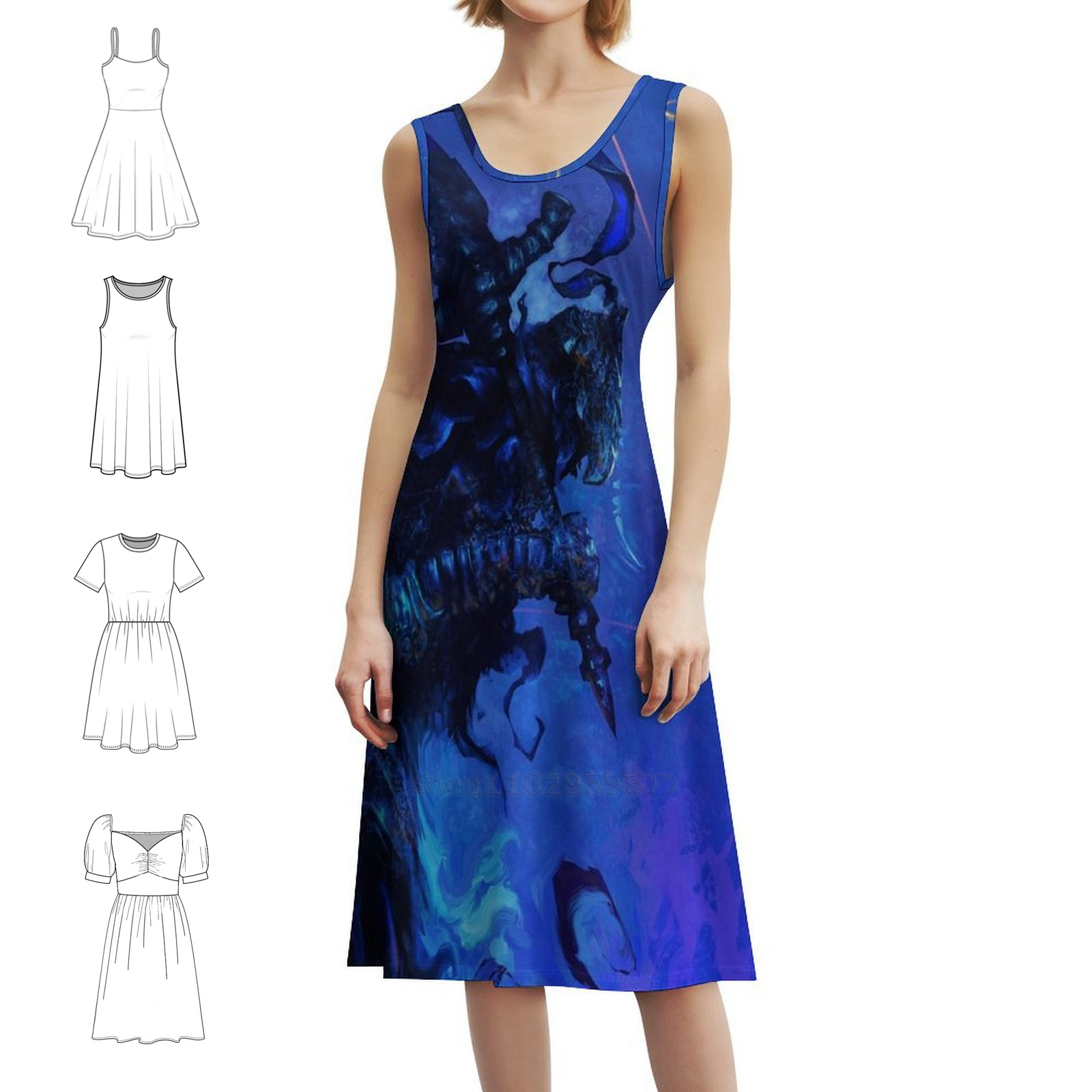 Howl Sweetheart Neckline Dress – Summer Knights Clothing recenzja i cena