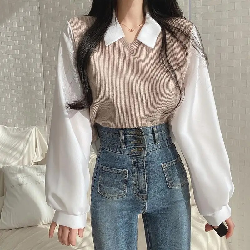 Summer Blouse Women Korean Sty – Summer Youth Clothing recenzja i cena