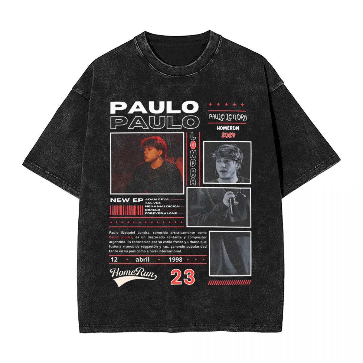 Men Women T-Shirt Paulo Londra – Summer Clothing Ideas For Women recenzja i cena
