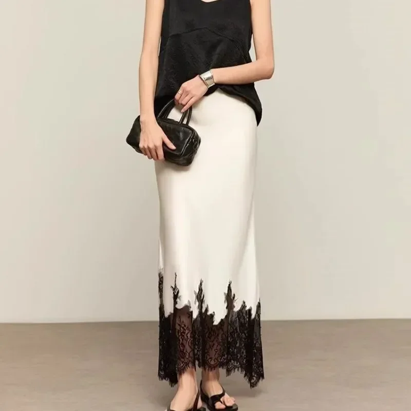 Fairy Lace-Trim Midi Skirt Hig – Summer Clothing Trends 2025 recenzja i cena