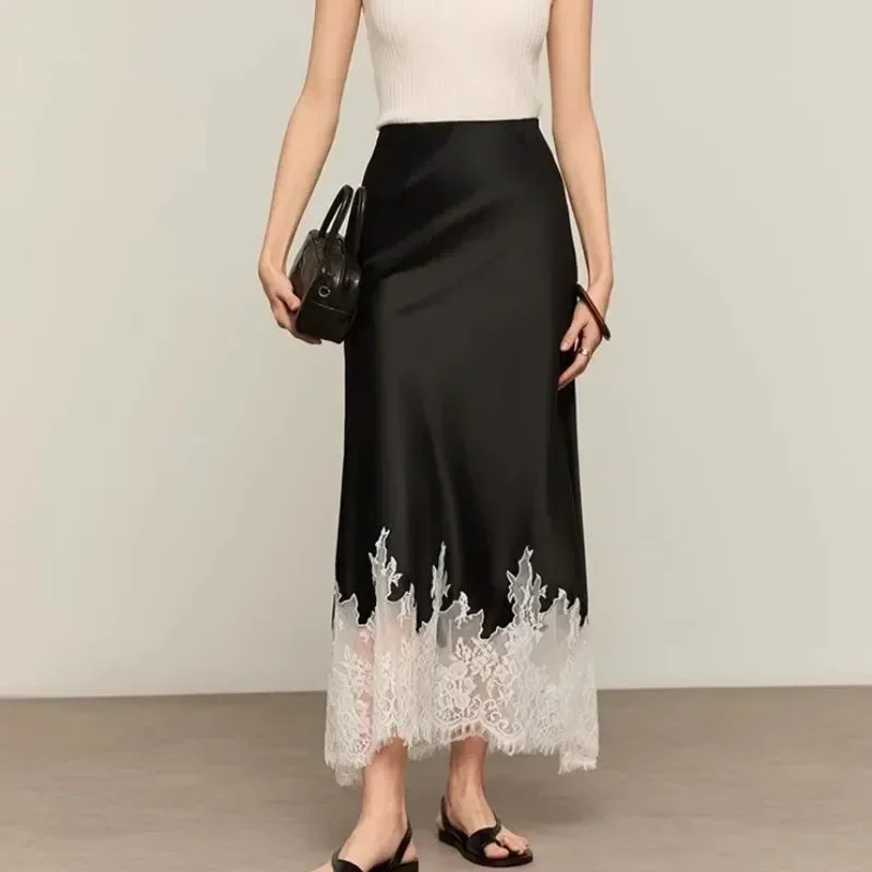 Fairy Lace-Trim Midi Skirt Hig – Summer Clothing Trends 2025 recenzja i cena