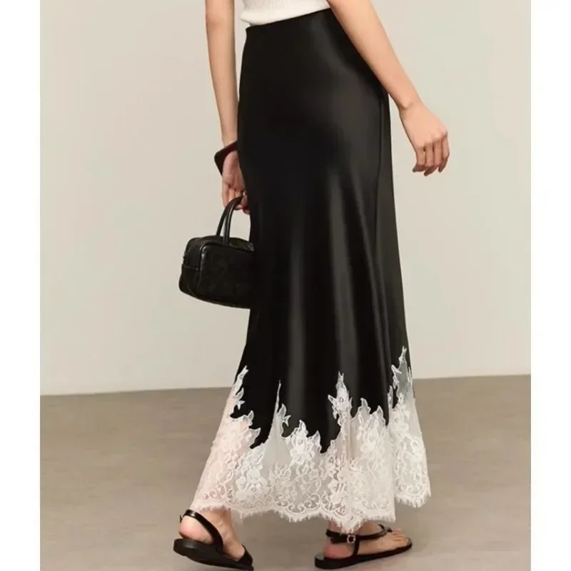 Fairy Lace-Trim Midi Skirt Hig – Summer Clothing Trends 2025 recenzja i cena