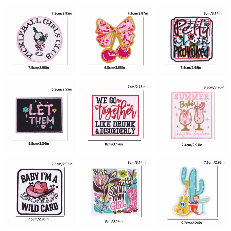 10PCS Summer Vibes Cartoon Let – Summer Clothing Vibes recenzja i cena