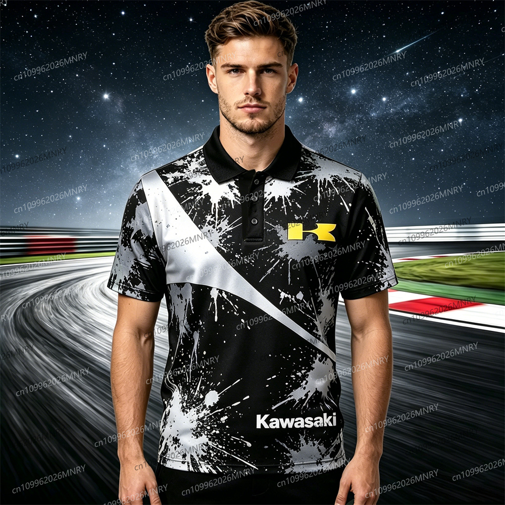 Motorcycle Kawasaki polo shirt – Summer Clothing Motorcycle recenzja i cena