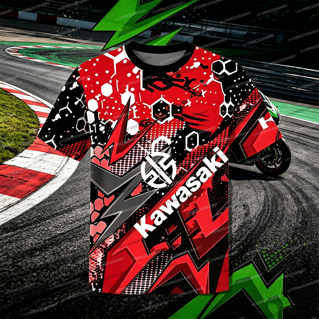 Summer Kawasaki Motorcycle Rac – Summer Clothing Motorcycle recenzja i cena