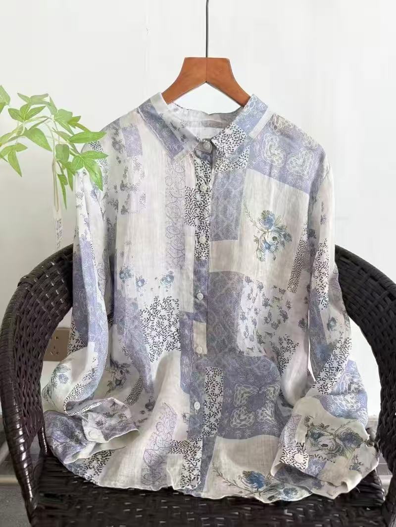 100% Ramie linen shirts and bl – Summer Clothing Brands For Women recenzja i cena
