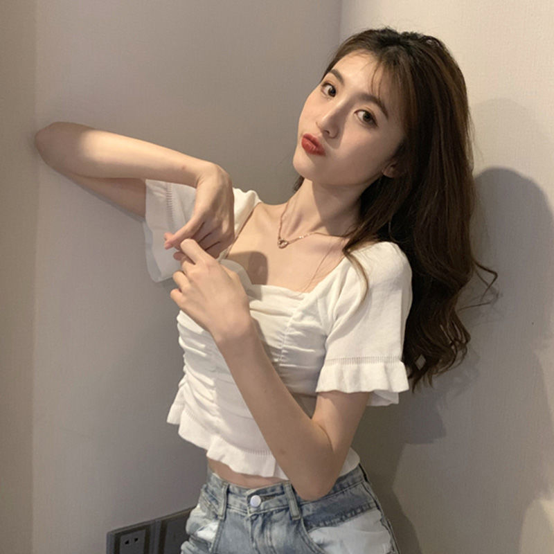 Knitted Fashion Blouse Woman R – Summer Youth Clothing recenzja i cena