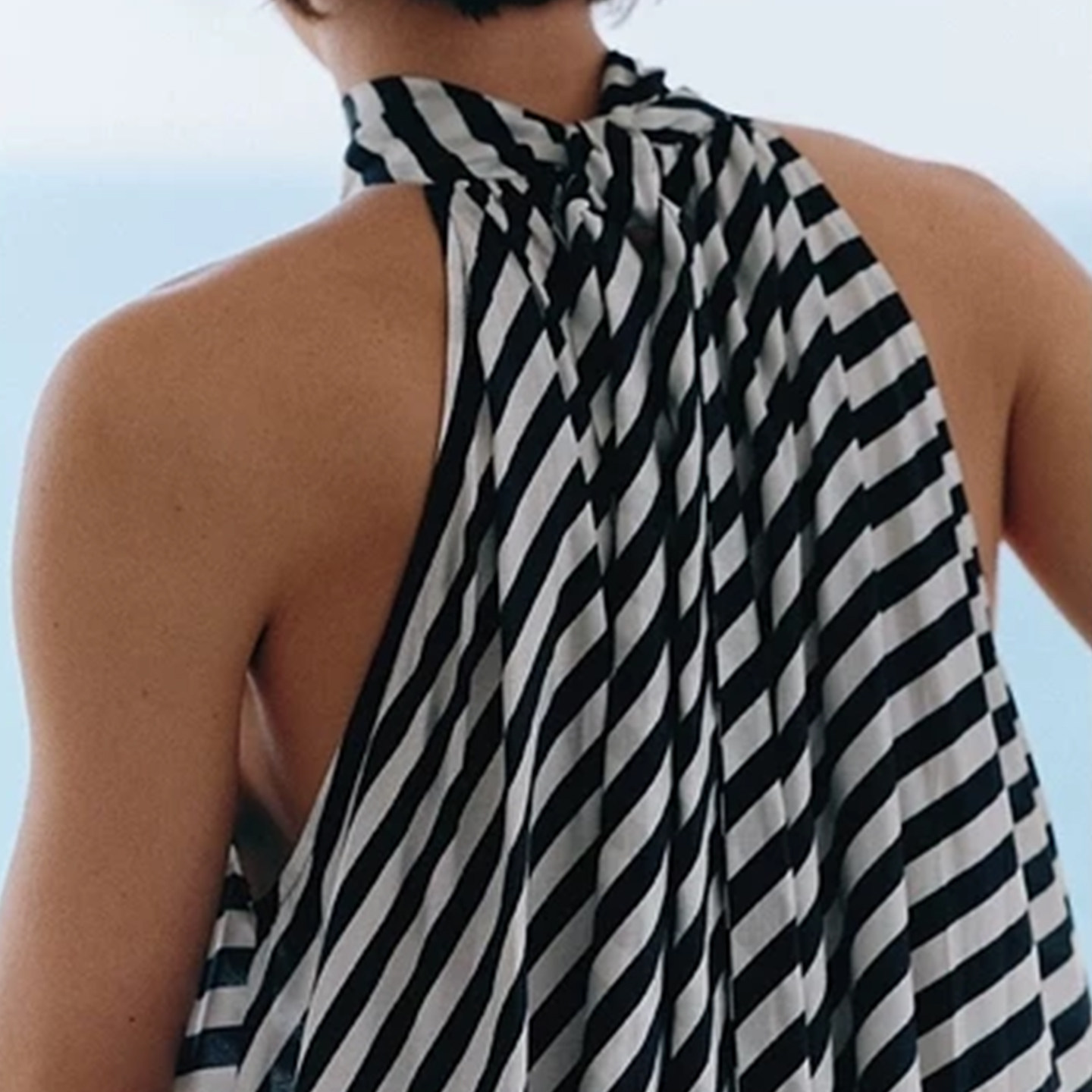 Fashionable A-Line Dress with  – Summer Line Clothing Brand recenzja i cena