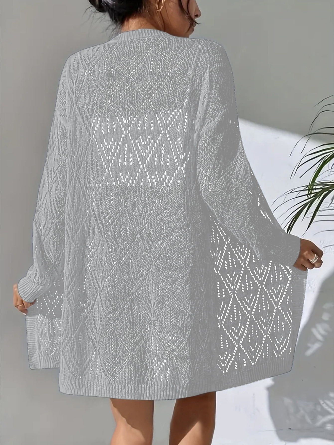 plus Size Open Cardigan Loose  – Summer Clothing Juniors recenzja i cena
