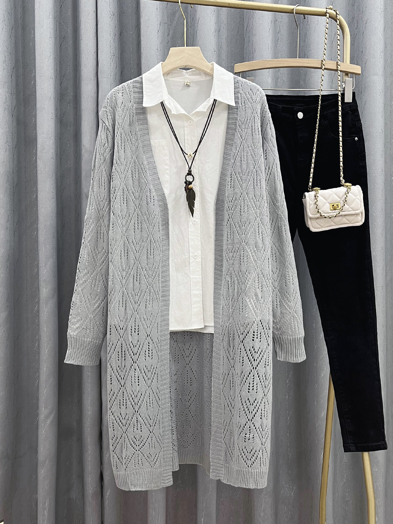 plus Size Open Cardigan Loose  – Summer Clothing Juniors recenzja i cena
