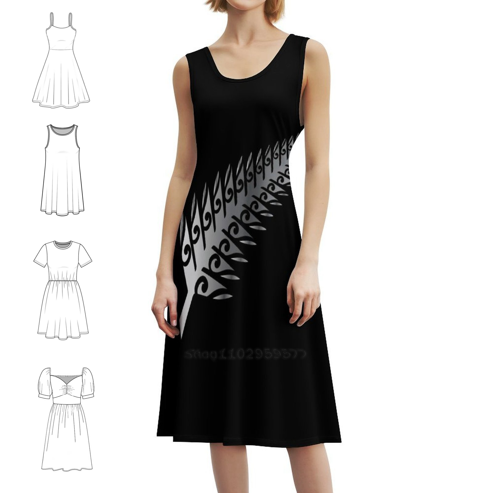 Silver Fern New Zealand Maori  – Summer Clothing Ideas For Women recenzja i cena
