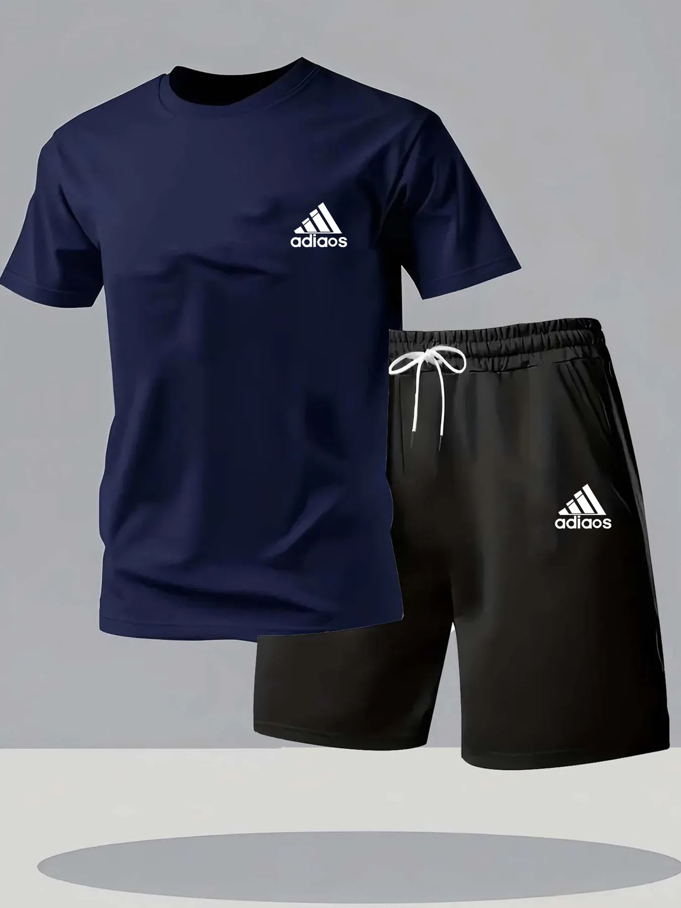 New summer fitness sportswear  – Summer Clothing Sets Men recenzja i cena